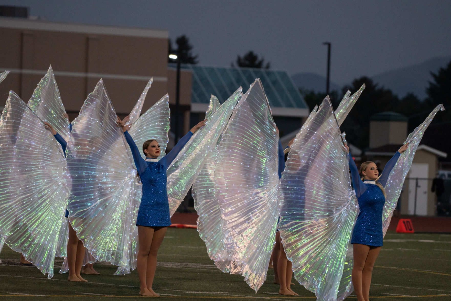 Burley and Buhl Football Game